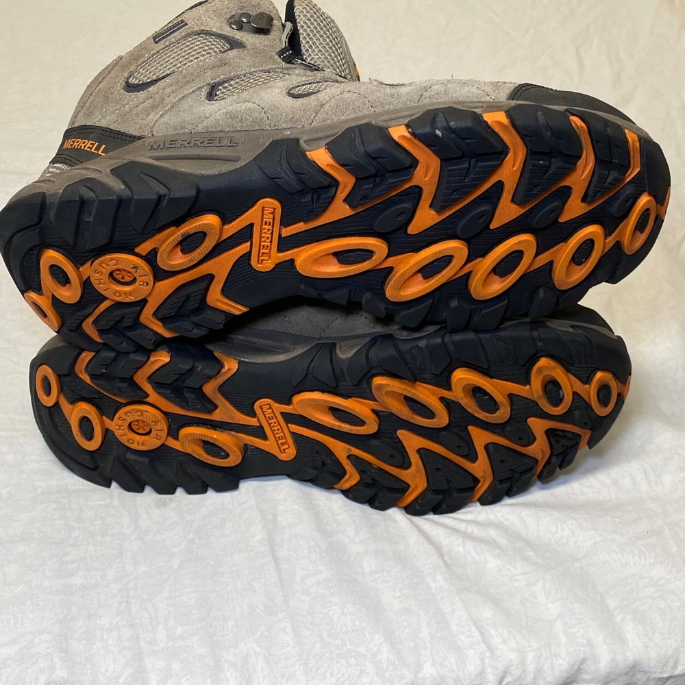 Merrell Moab Mid Waterproof Men's Hiking Boots US 11 Brindle J160976C - Picture 5 of 10